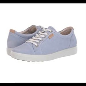 Ecco Soft VII Sneaker, Dusty Blue, 8.5
